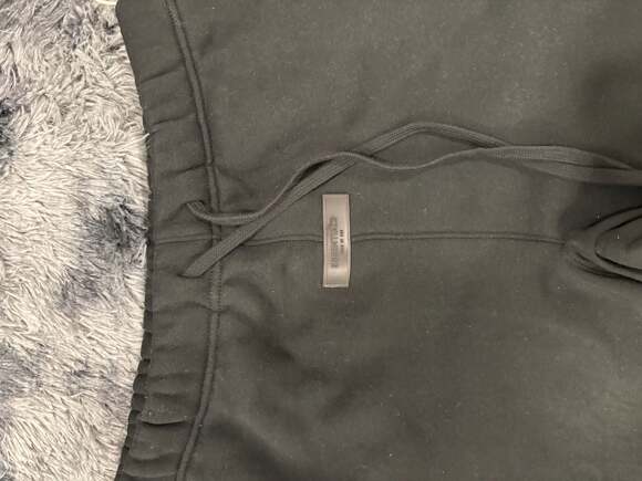 Fear of God Essentials Hoodie & Sweatpants Tracksuit Set Stretch Limo SS22 - Picture 6 of 7